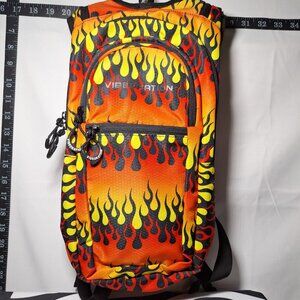 NWT Vibedration Hydration Backpack w/o bladder - Flames